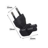 Maxbell EU Plug to IEC320 C5 Plug Stable Transmission EU Plug for Computer Printer