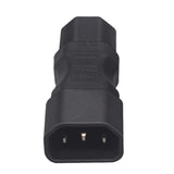 Maxbell IEC320 C14 to C13 Pdu Male Female Adapter Compact for Living Room Bedroom