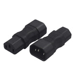 Maxbell IEC320 C14 to C13 Pdu Male Female Adapter Compact for Living Room Bedroom