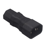 Maxbell C14 to C15 Power Adapter 250V 10A Straight Copper Durable for Wall Mount Pdu