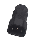 Maxbell C14 to C15 Power Adapter 250V 10A Straight Copper Durable for Wall Mount Pdu