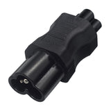 Maxbell C6 to C5 Cloverleaf Shape Male to Female Adapter for Bedroom Living Room