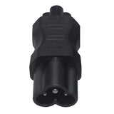 Maxbell C6 to C5 Cloverleaf Shape Male to Female Adapter for Bedroom Living Room