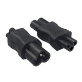 Maxbell C6 to C5 Cloverleaf Shape Male to Female Adapter for Bedroom Living Room