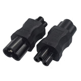 Maxbell C6 to C5 Cloverleaf Shape Male to Female Adapter for Bedroom Living Room
