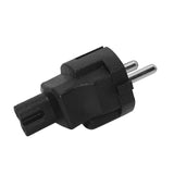 Maxbell EU Plug Male to IEC320 C7 Female Plug Socket Converters for Digital Camera