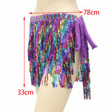 Maxbell Belly Dancer Costumes Performance Sparkly for Summer Beach Holidays