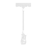 Maxbell Clamp Sign Holder Hard Card Sleeves Transparent Sign Clips Holders for Store L