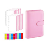 Maxbell Money Planner Waterproof Personal Expense Financial Journal Debt Tracking pink