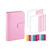 Maxbell Money Planner Waterproof Personal Expense Financial Journal Debt Tracking pink