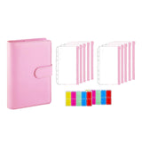 Maxbell Money Planner Waterproof Personal Expense Financial Journal Debt Tracking pink