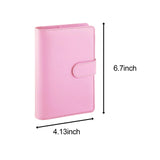 Maxbell Money Planner Waterproof Personal Expense Financial Journal Debt Tracking pink
