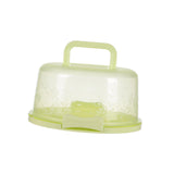 Maxbell Cake Container with Lid Cover Handle Cake Storage Container for Pies Dessert Green