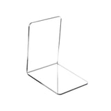 Maxbell Acrylic Book Ends Bookshelf Decor Decoration Clear Bookends for Home Library