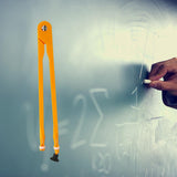 Maxbell Teaching compass Teacher Compass Drawing Tool Drafting and Drawing Yellow