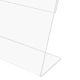Maxbell Mini Sign Display Holder Clear Desktop for Reception Office Party Decoration 4cmx7cm