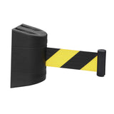 Maxbell Fixed Mounted Crowd Control barricades Fixed for Corridor Restaurants Parades 2m Black