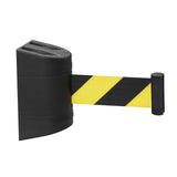 Maxbell Fixed Mounted Crowd Control barricades Fixed for Corridor Restaurants Parades 2m Black
