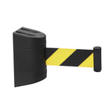 Maxbell Fixed Mounted Crowd Control barricades Fixed for Corridor Restaurants Parades 2m Black