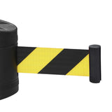 Maxbell Fixed Mounted Crowd Control barricades Fixed for Corridor Restaurants Parades 2m Black