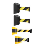 Maxbell Fixed Mounted Crowd Control barricades Fixed for Corridor Restaurants Parades 2m Black