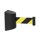 Maxbell Fixed Mounted Crowd Control barricades Fixed for Corridor Restaurants Parades 300cm Black