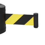 Maxbell Fixed Mounted Crowd Control barricades Fixed for Corridor Restaurants Parades 300cm Black