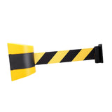 Maxbell Fixed Mounted Crowd Control barricades Fixed for Corridor Restaurants Parades 300cm yellow