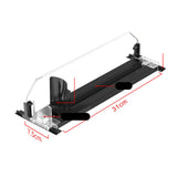 Maxbell Self Pushing Dispenser Tray Storage Drink Organizer Pusher for Fridge Pantry
