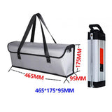 Maxbell Electric Bike Battery Bag Electric Bicycle Charger Charging Protective Cover