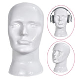 Maxbell Mannequin Head Smooth Sturdy Prop Display for Salon Display Hair Accessories