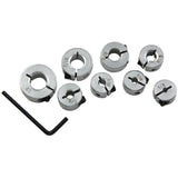 Maxbell 8x Drill Bit Depth Stop Collar Set Carpentry Drills Drilling Depth Bit Fixed