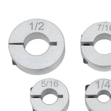 Maxbell 8x Drill Bit Depth Stop Collar Set Carpentry Drills Drilling Depth Bit Fixed