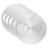 Maxbell 5x Metal Bee Hive Box Door Disc Anti Escape Rotating Protective Beehive Door
