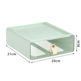 Maxbell Desk Organizer Drawer Desk Stackable Storage Drawer for Office Bathroom Home Green