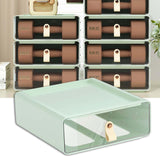 Maxbell Desk Organizer Drawer Desk Stackable Storage Drawer for Office Bathroom Home Green