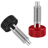 Maxbell Hand Retractable Spring Plunger with Knurled Handle for Chassis Engine Rooms black