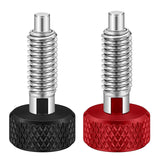 Maxbell Hand Retractable Spring Plunger with Knurled Handle for Chassis Engine Rooms black