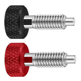 Maxbell Hand Retractable Spring Plunger with Knurled Handle for Chassis Engine Rooms black