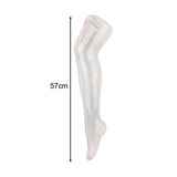 Maxbell Kids Leg Mannequin Sock Display Model Shoes Sandal Hosiery Socks Display Clear