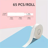 Maxbell 325 Pieces Label Maker Tapes Sticker Label Print Paper for D11 Label Printer