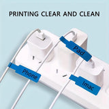 Maxbell 325 Pieces Label Maker Tapes Sticker Label Print Paper for D11 Label Printer