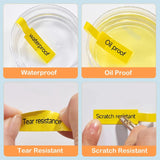 Maxbell 325 Pieces Label Maker Tapes Sticker Label Print Paper for D11 Label Printer