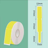 Maxbell 325 Pieces Label Maker Tapes Sticker Label Print Paper for D11 Label Printer