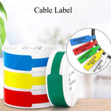 Maxbell 325 Pieces Label Maker Tapes Sticker Label Print Paper for D11 Label Printer