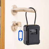 Maxbell Key Lock Box Safe Key Storage Box Organizer for Offices Warehouse Pet Sitter