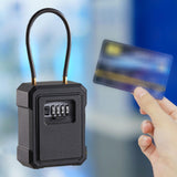 Maxbell Key Lock Box Safe Key Storage Box Organizer for Offices Warehouse Pet Sitter