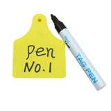 Maxbell Sheep Cattle Tag Marking Pen Waterproof for Animal Identification Legibility