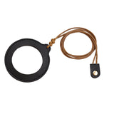 Maxbell Necklace Magnifier Multifunctional Magnifying Glass for Crafts Reading Books Black