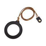 Maxbell Necklace Magnifier Multifunctional Magnifying Glass for Crafts Reading Books Black